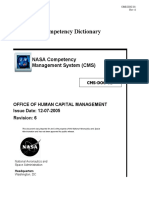 CMS-DOC-01 Rev6 NASA Competency Dictionary