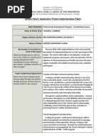 SHDP Foundation Course Application Project Plan