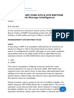 A REVIEW OF API 2350 4TH & 5TH EDITION (PART 2) - Tank Storage Intelligence PDF