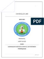 Indian Council Act 1919 PDF