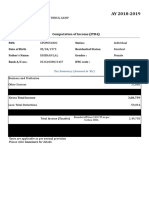 Ageeta AY 2018-2019: Computation of Income (ITR4)