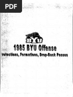 1985 BYU Passing Offense