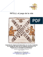 Carpeta Patolli El Juego de La Vida