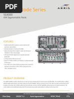 SG4000 Arris Datasheet