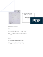 Resep Iii: CTM 4 MG 1.1 MG