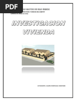 Investigación Tipos de Vivienda