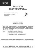 Demencia Frontotemporal