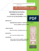 Informe de Analisis I Exposicion IMPR PDF