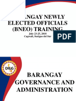 Brgy Governance and Administration