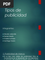 Tipos de Publicidad