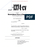 Appendix To Appellant/Petitioner's Brief (In Re: Ocean Rig UDW Inc., Second Circuit Court of Appeals Case No. 18-1374)