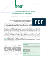 A Placebo-Controlled Trial of Silymarin in Patients With Nonalcoholic Fatty Liver Disease