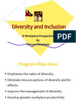 Diversity and Inclusion