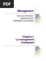 Cours Management Strategique