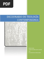 Diccionario de Teología Contemporanea. Bernard Ramm