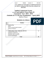 Indirect-Tax - Sem VI PDF