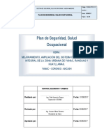 Plan Seguridad y Salud Ocupacional 