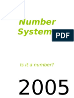 Number Systems