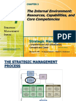 The Internal Environment: Resources, Capabilities, and Core Competencies