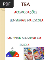 Acomodações Sensoriais Na Escola PDF