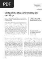 Utilization of Gutta-Percha For Retrograde Root Fillings PDF