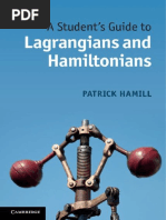 A Student S Guide To Lagrangians and Hamiltonians