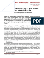 Automatic Wireless Smart Energy Meter Reading System With Theft Detection