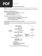 Introduction To Biopharmaceutics and Pharmacokinetics