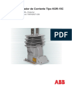 Transformador de Corriente 25kv