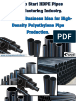 How To Start HDPE Pipes Manufacturing Industry. Profitable Business Idea For High-Density Polyethylene Pipe Production.-419751