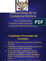 Características Del COnsejero Efectivo