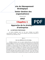 Théorie Du Management Stratégique