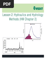 Hydraulics and Hydrology Methods (HM Chapter 2) : Lesson 2