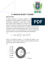 6.1 Modulos de Biot y Fourier