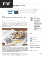 Como Calcular o Consumo de Energia e Água - Blogs Pini