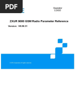 Radio Parameter Reference GSM