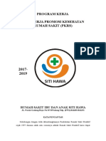 Program Kerja Unit Kerja Promosi Kesehatan Rumah Sakit (PKRS)