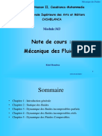 Présentation - Mécanique Des Fluides - Chapitre I - Prof. KISSI