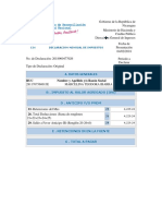 Declaracion de Enero 2018