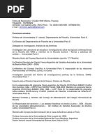 Posgrado Foucault Vermeren CV PDF