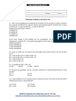 2.situações Problemas de Soma 5 Ano