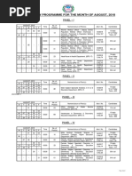 Interview Program August 2018