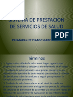 Sistema de Prestacion de Servicios de Salud