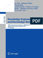 [Lecture Notes in Computer Science 7603] Lee Harland (Auth.), Annette Ten Teije, Johanna Völker, Siegfried Handschuh, Heiner Stuckenschmidt, Mathieu d’Acquin, Andriy Nikolov, Nathalie Aussenac-Gilles, Nathalie Hernandez (Eds.) - K