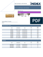 Brass Expansion Anchor For Light Fastenings in Solid Materials