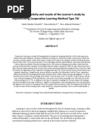 Increases The Activity and Results of The Learner's Study by Implementing Cooperative Learning Method Type TAI