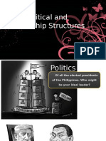 Political and Leadership Structures