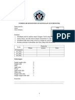 Formulir Kuesioner Uji Kesukaan