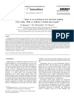 Building Simulation As An Assisting Tool in Decision Making. Case Study With or Without A Double-Skin Façade