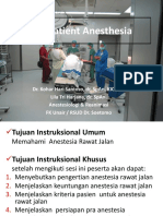 2a. Outpatient Anesthesia